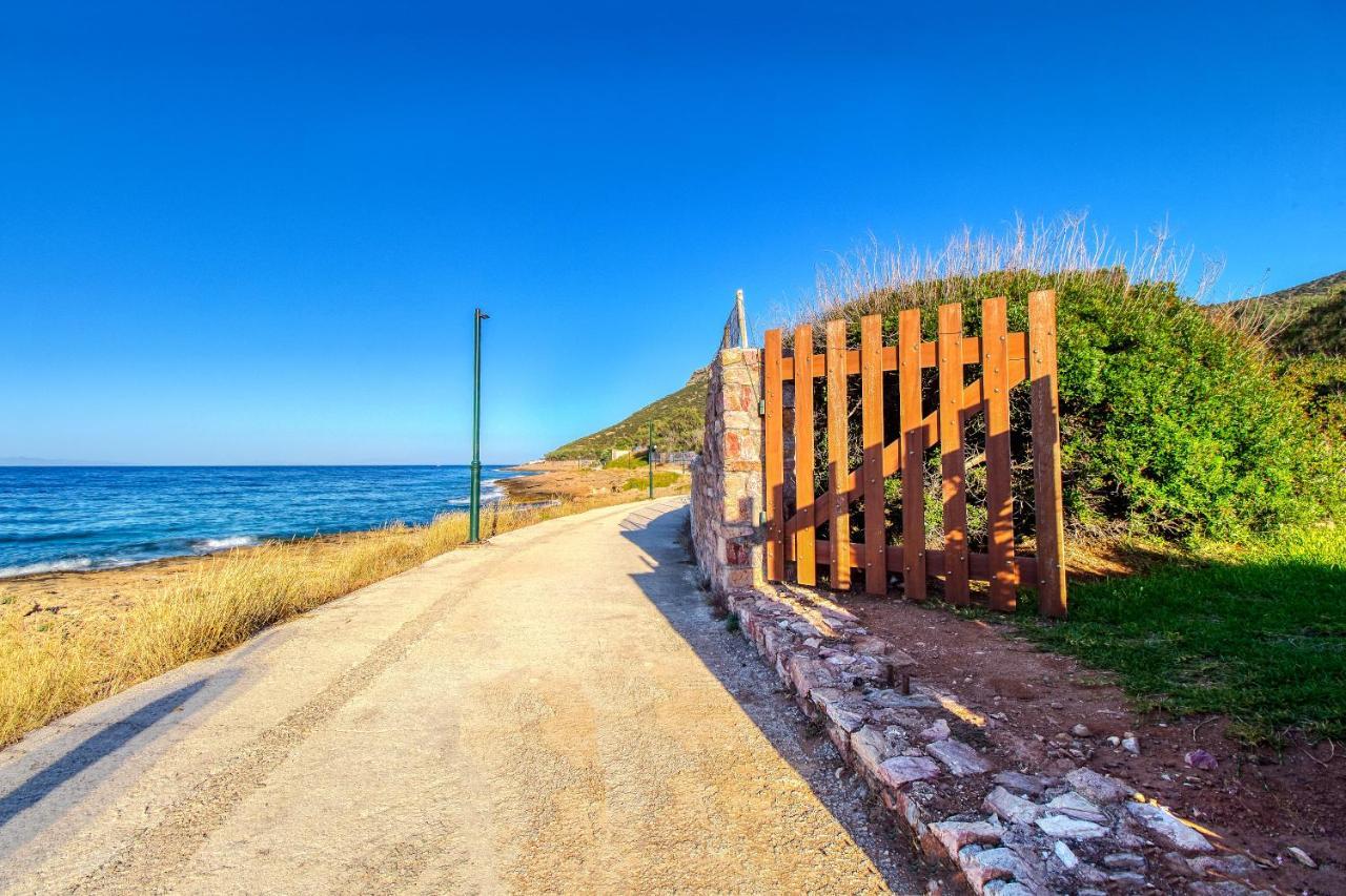 Summer Villa In Porto Rafti Bagian luar foto