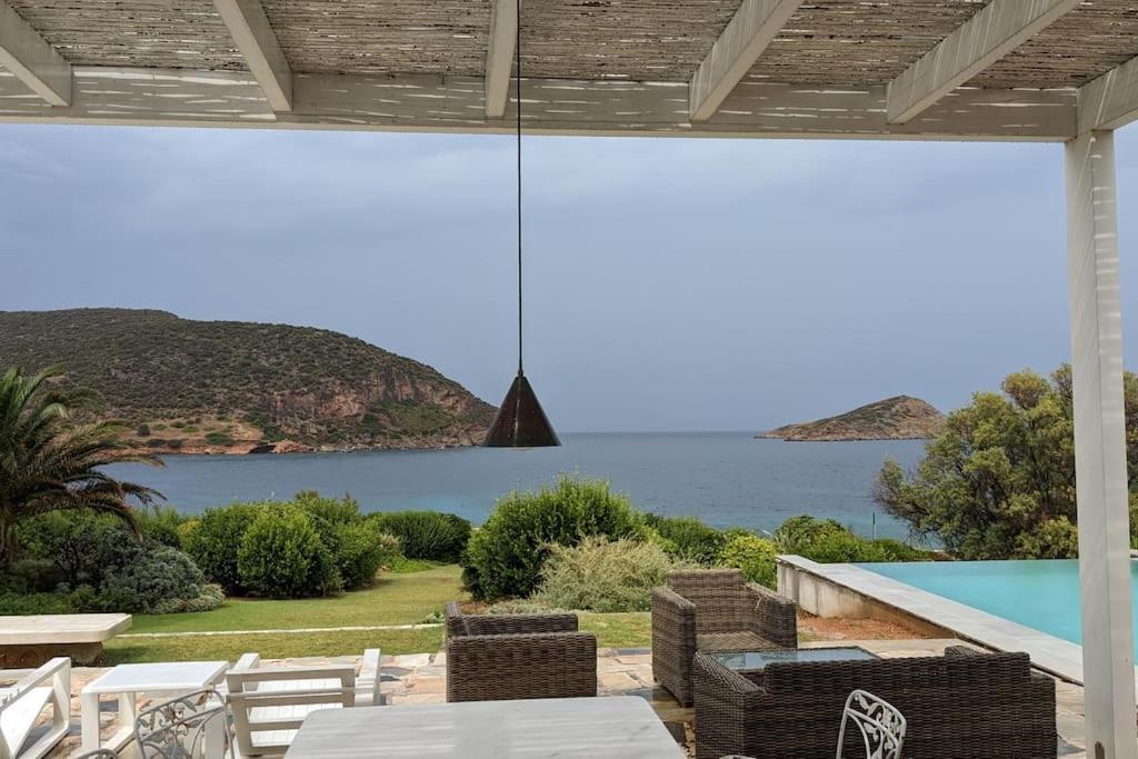 Summer Villa In Porto Rafti Bagian luar foto
