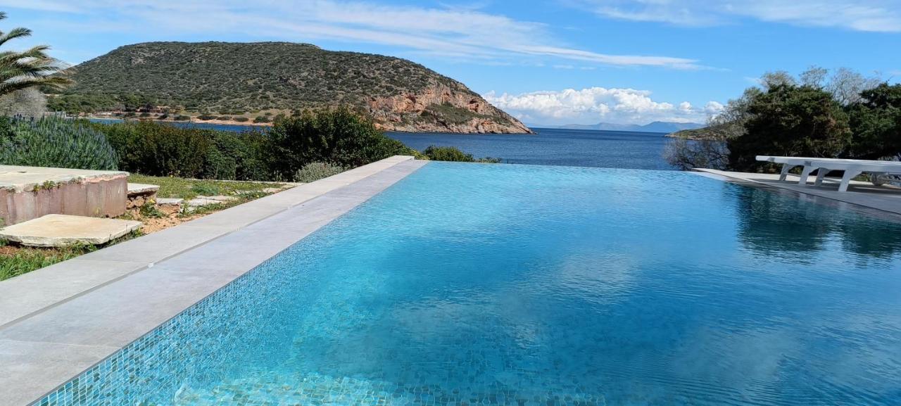 Summer Villa In Porto Rafti Bagian luar foto