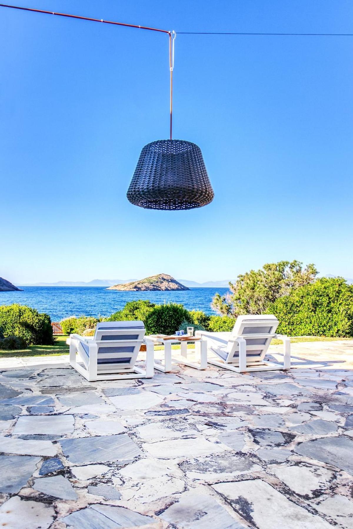 Summer Villa In Porto Rafti Bagian luar foto
